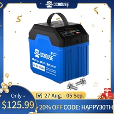 12V 100Ah Trolling Motor Marine Battery Low Temp with SOC Status Indicators RV