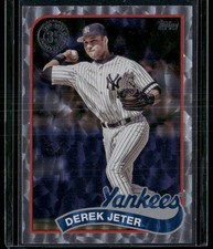 2024 Topps Series 2 - 1989 Topps Baseball Mega Box Foilboard Derek Jeter #89B2-7