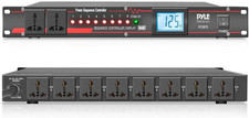 10 Outlet Power Sequencer Conditioner - 13 Amp 2000W Rack Mount Pro Audio Digita