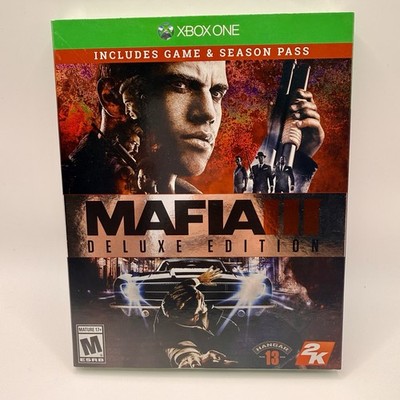 Mafia III Deluxe Edition - Xbox One 2K Games Hangar 13 - New Sealed w Slipcover