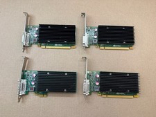 LOT OF 4 Dell NVIDIA Quadro NVS 300 512MB GDDR3 PCIe Graphics Card 04M1WV