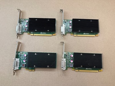 LOT OF 4 Dell NVIDIA Quadro NVS 300 512MB GDDR3 PCIe Graphics Card 04M1WV
