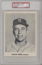1956 Jay Publishing Brooklyn Dodgers Pee Wee Reese #PWRE PSA 2 HOF tv5