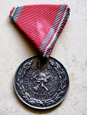 HUNGARY COMMUNIST ERA Volunteer Fire Department Service Medal 15 Years Service