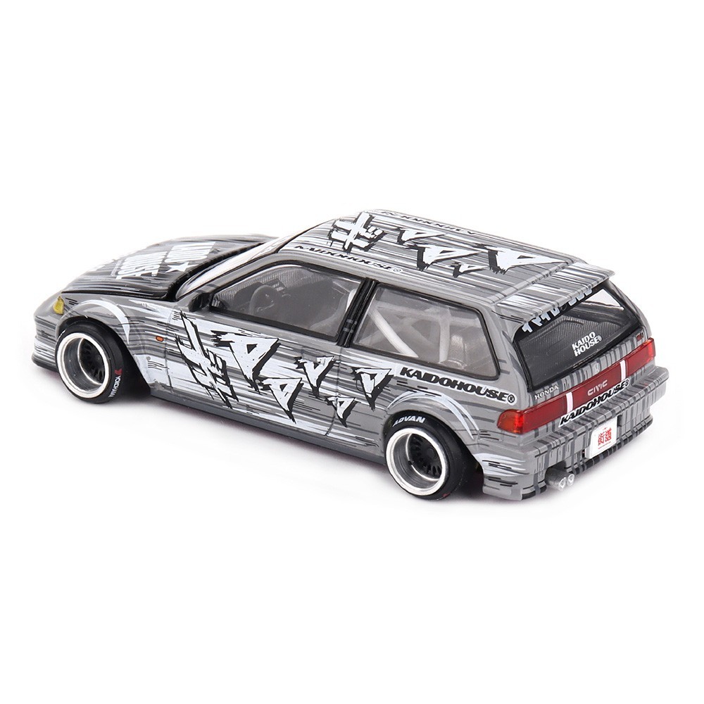 MINI GT x KAIDO HOUSE HONDA CIVIC EF KAIDO MANGA V1 1/64 DIECAST