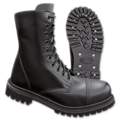 Brandit 10 Eyelet Stiefel, schwarz, 47
