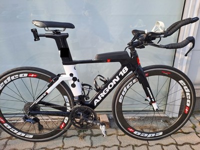 Argon 18 E117+ Triathlonrad | XS 49cm | Ultegra Di2 | EDCO Carbon Laufräder