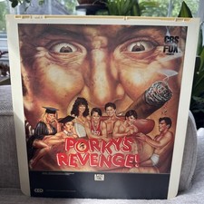 Vintage CBS Fox Video CED Videodisc Porky s Revenge Tested Works