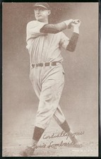 1939-46 Exhibits Salutation (W462) #NNO Ernie Lombardi EX-MT/NM