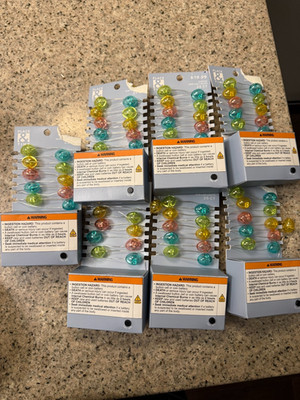 Place & Time Easter Multicolor Easter Egg Mini String Lights 25 Ct NEW! Lot of 7