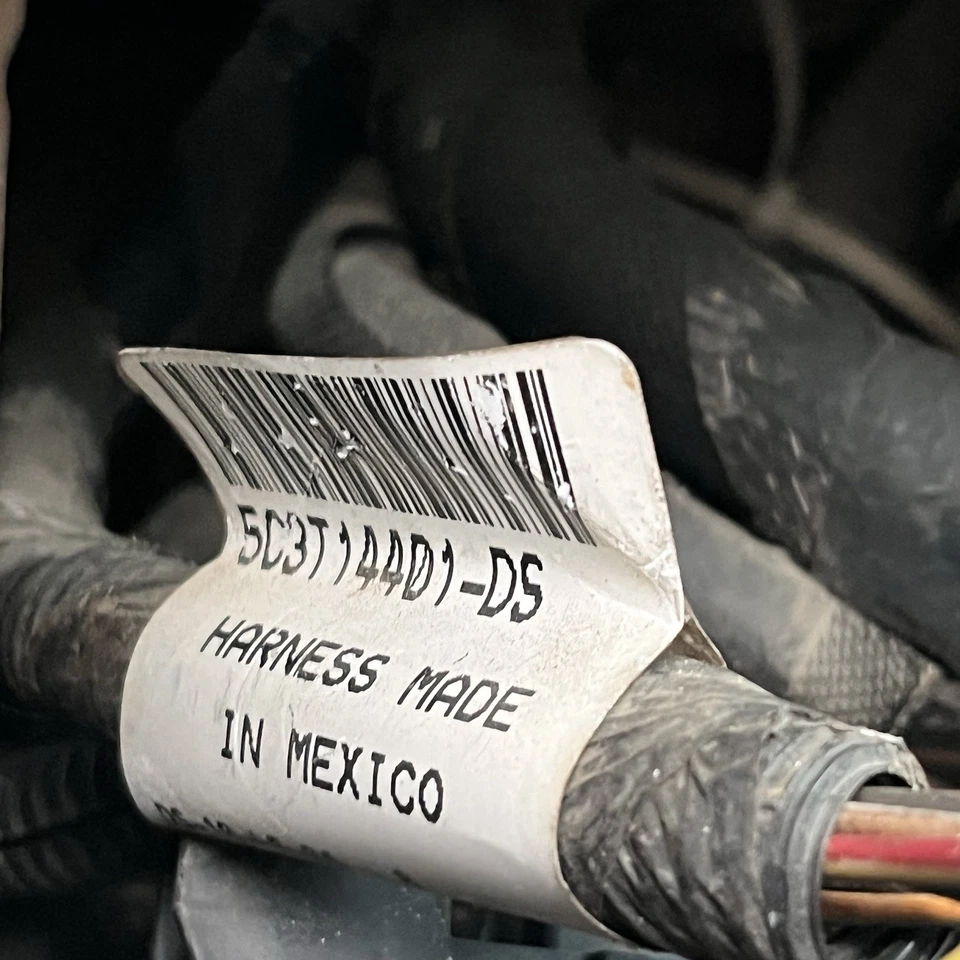 Ford F250 F350 Super Duty 2005 tablero de instrumentos arnés de cableado OEM 5C3T-14401-DS Foto 2 de 4