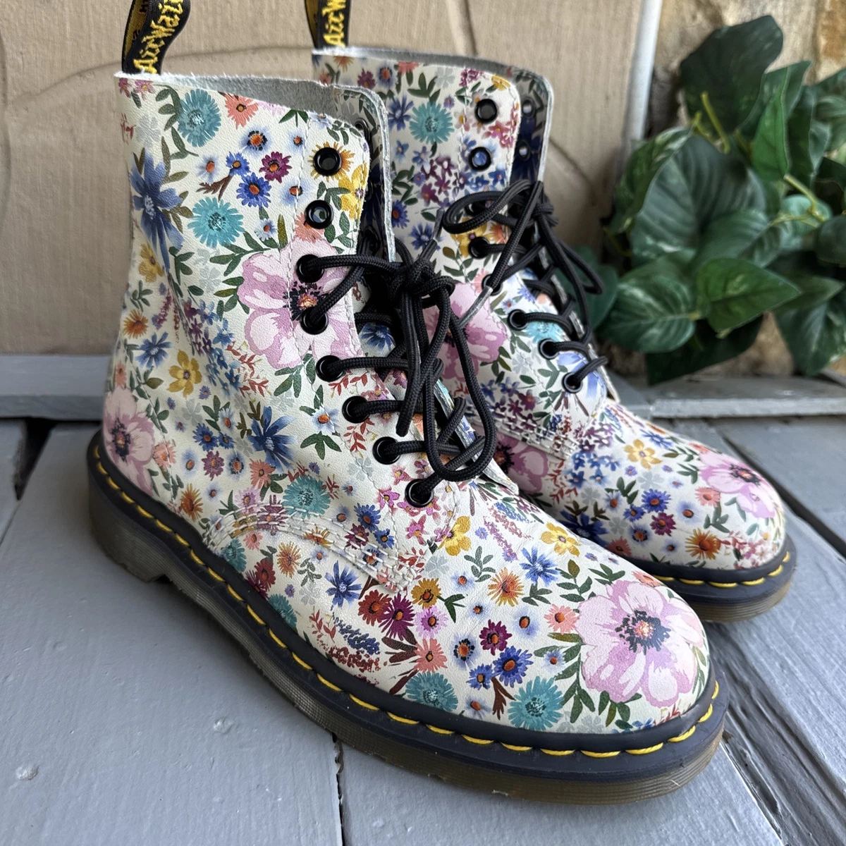 Dr. Martens Pascal Floral Boots for Women for sale | eBay