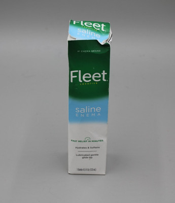 Enema Fleet Saline Fast Constipation Relief Hydrates Softens 4.5 fl oz BB 05/26