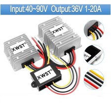 DC-DC Buck Converter 40-90V 48V 60V 72V to 36V Step Down Voltage Reducer Car