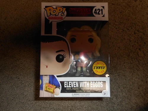 Funko Pop! Vinyl: Stranger Things - 421 Eleven with Eggos CHASE