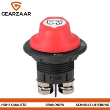 Auto Batterie Trennschalter Hauptschalter Stromschalter Notaus Poltrenner 100A