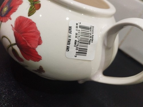 Portmerion Botanic Garden Poppy Teapot No Lid!! - Picture 2 of 5