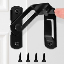 Barn Door Lock, 90 Degree Flip Latch, Angle Door Latch Buckle, Gate Latch for Ba