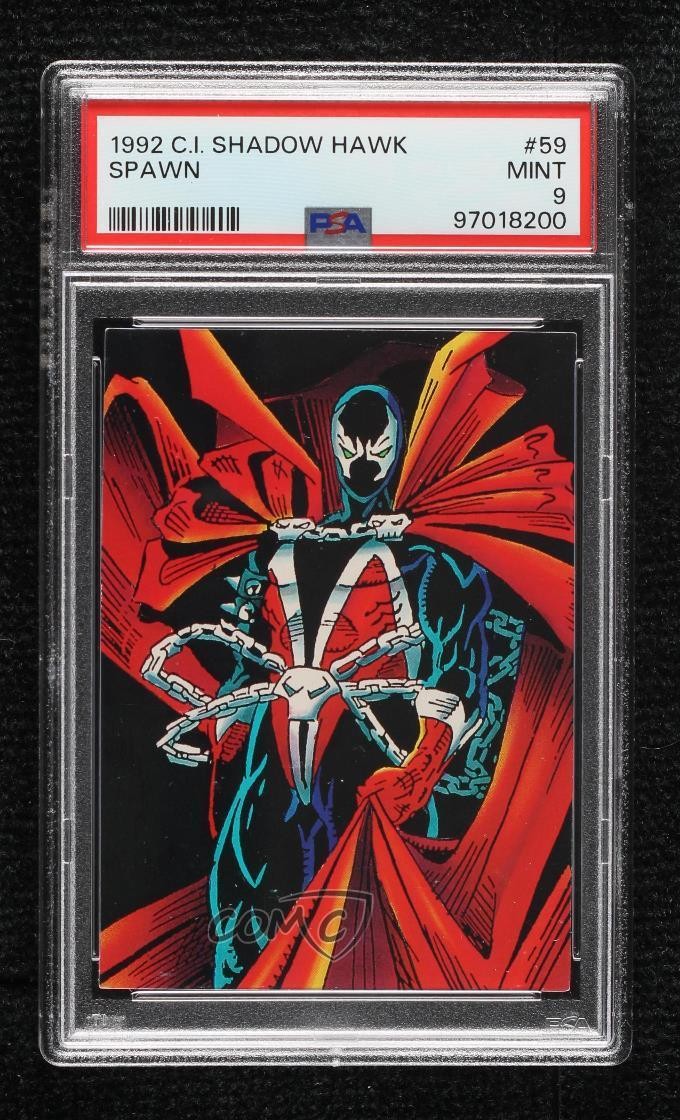 1992 Comic Images Shadowhawk Spawn #59 PSA 9 MINT 0b3o