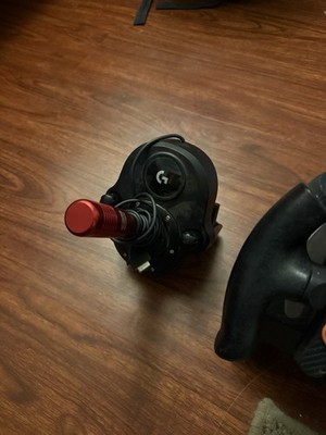 Logitech USB Racing Wheel Base w/ Wheel, Pedals & Logitech Gear Shifter