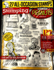 Creative Stamping Magazine Issue 156 with Peanuts Stamp Set Snoopy Charlie Brown