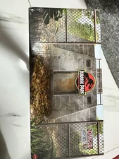 New Mattel SDCC Jurassic Park Final Scene Ray Arnold Action Figure Box Wear