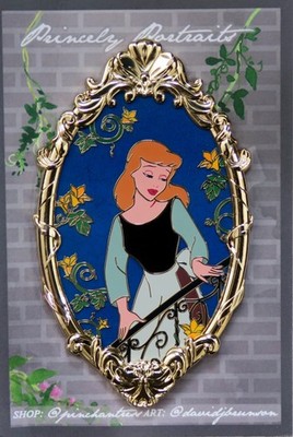 DISNEY CINDERELLA PRINCELY PORTRAIT LE 75 POP FANTASY PIN THE PINCHANTRESS