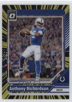2024 Panini Donruss Optic Electricity Prizm 22/75 Anthony Richardson #82 1ca6
