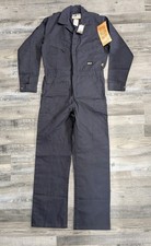 NWT Berne Flame Resistant FR HRC 2 Coveralls Men's Small Tall Navy New w/ Tags