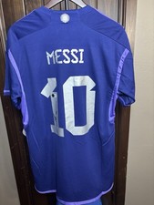 Autographed Hand Signed Jersey Lionel Messi 10 Beckett Witnessed COA