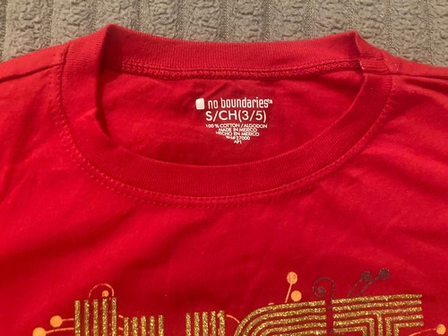 Just Shut up Juniors graphic T-Shirt Small 3/5 Red Funny, Humorous S New  - Picture 3 of 4