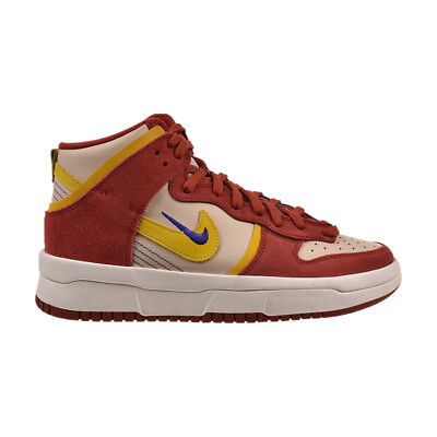 Nike Dunk High Up ''Cinnabar'' Women's Shoes Red-Gold DH3718-600