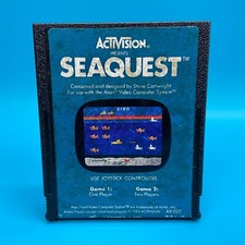 Seaquest (Atari 2600, 1983) Cartridge Only Authentic