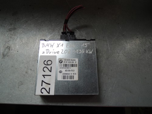 12V DCDC Wandler BMW X1 (E84) xDrive 20d 135kW BJ.2015 61429253208 8ES00947921