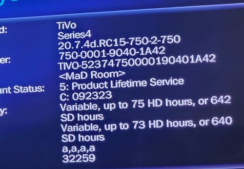 TiVo Series4 & Tivo Mini w/ Remote - Lifetime Service!! (TCD750500) - Picture 9 of 15