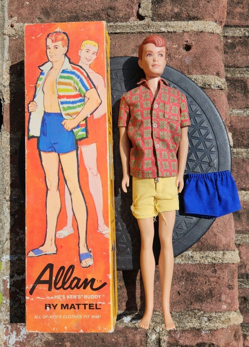 Mattel 1963 Allan (barbie) Doll