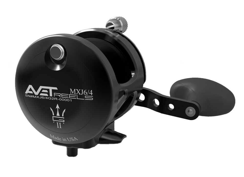 Avet MXJ6/4 G2 Two-Speed Lever Drag Casting Reel - Right Avet MXJ6/4 G2 Two-Speed Lever Drag Casting Reel - Right