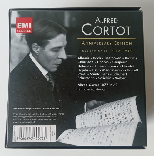 ALFRED CORTOT Anniversary Edition (2012) 40 CD BOX SET Compilation, EMI Classics - Picture 13 of 24