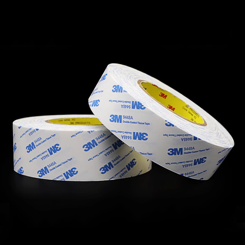 3M 9448A Extra Strong Double Adhesive Sided Tape 3~20MM x 50M For ...