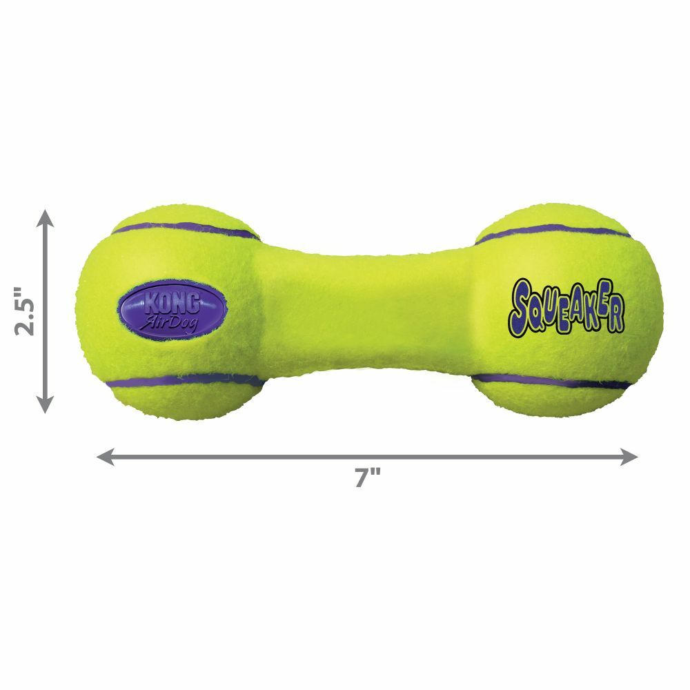 KONG&reg; AirDog&reg; Squeaker Dumbbell Dog Toy - PICK YOUR SIZE - FREE SHIPPING