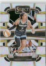 2023-24 Panini Select WNBA Silver Prizm Chennedy Carter Chicago Sky #29 Parallel