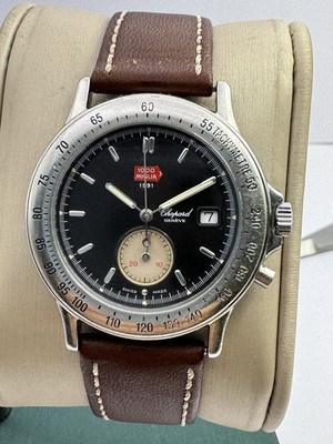Chopard Miglia Limited Edition Chronograph Herrenuhr Beschreibung lesen 