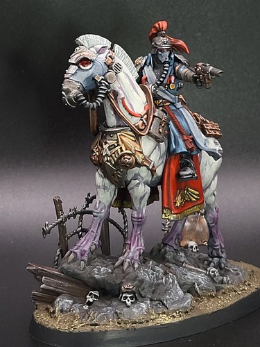 Painted Lord Marshal Dreid Death Korps of Krieg Astra Militarum WH40K Wargames - Picture 3 of 7