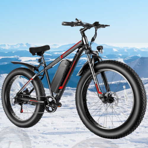 FAT TIRE Electric Bike 500W 48V 13Ah e Bike 26" Mountain Bicycle with LCD 25mph✅ - Picture 3 of 14