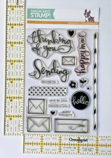 Simon Says Stamp Sending Happy Thoughts Clear Stamp Set