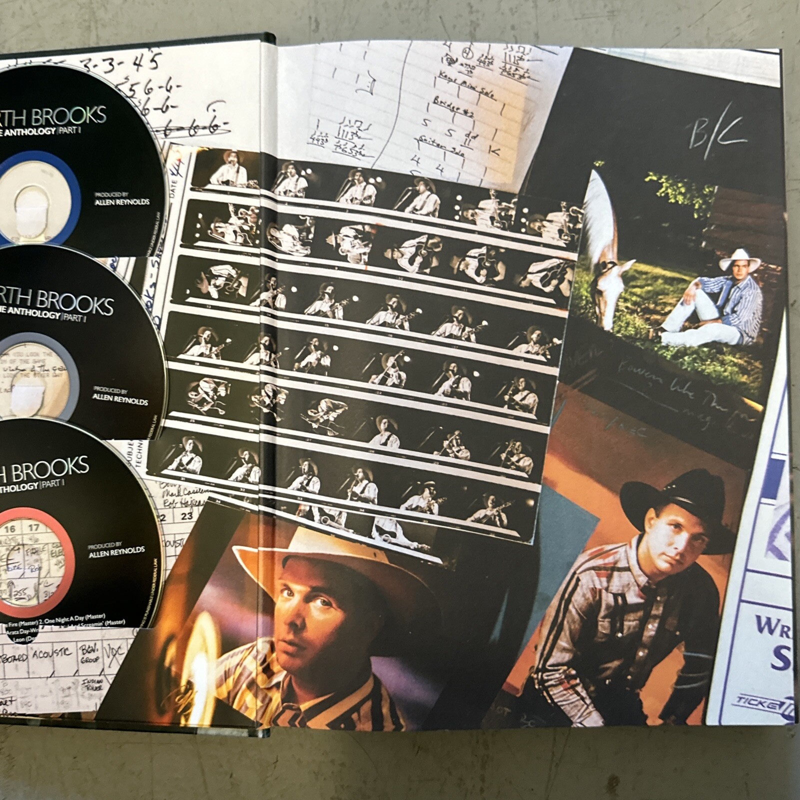 GARTH BROOKS: The Anthology Part 1, 5-CDs 50 Songs 240 Page Book Country thumbnail 5