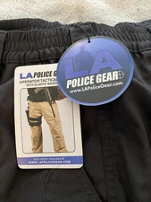 LA Police Gear Cargo Operator Tactical Pants 48W/38L Charcoal NWT