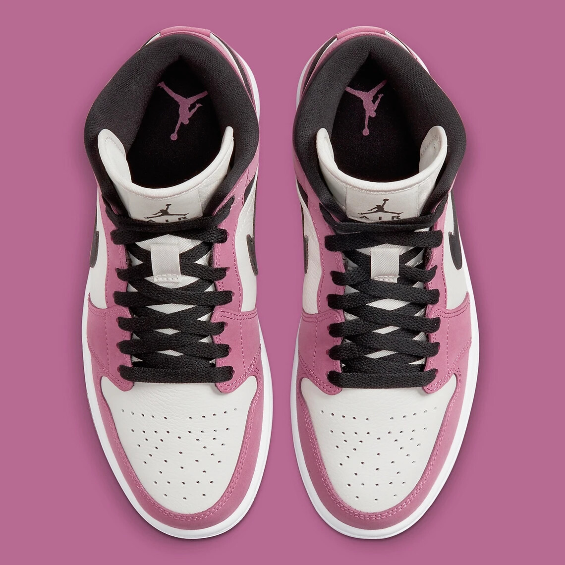 Jordan 1 Mid SE Light Mulberry (Women's) | eBay