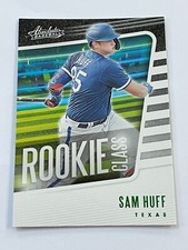 2021 Panini Absolute Baseball Green Rookie Class - Sam Huff RC - Texas Rangers