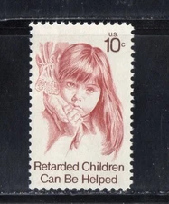 1549 * RETARDED CHILDREN CAN BE HELPED *   U.S. Postage  Stamp  MNH
